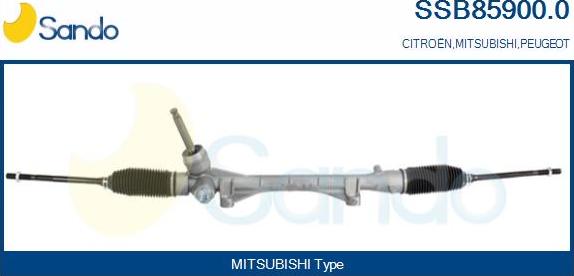Sando SSB85900.0 - Stūres mehānisms autodraugiem.lv