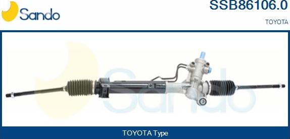 Sando SSB86106.0 - Stūres mehānisms autodraugiem.lv