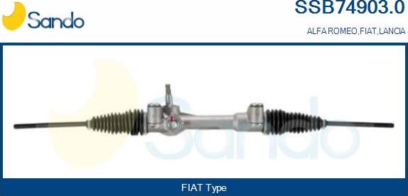 Sando SSB74903.0 - Stūres mehānisms autodraugiem.lv