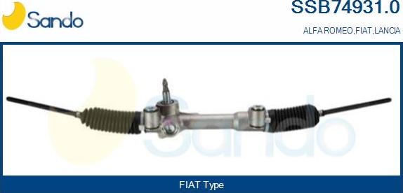 Sando SSB74931.0 - Stūres mehānisms autodraugiem.lv