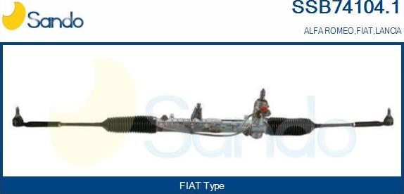 Sando SSB74104.1 - Stūres mehānisms autodraugiem.lv