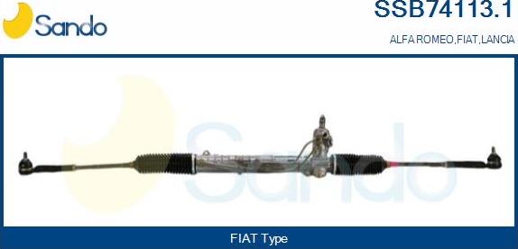 Sando SSB74113.1 - Stūres mehānisms autodraugiem.lv