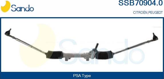Sando SSB70904.0 - Stūres mehānisms autodraugiem.lv