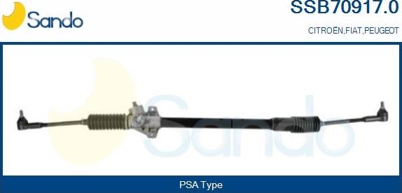 Sando SSB70917.0 - Stūres mehānisms autodraugiem.lv