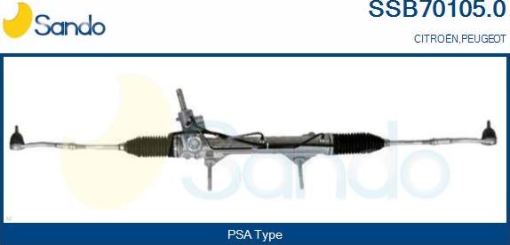 Sando SSB70105.0 - Stūres mehānisms autodraugiem.lv