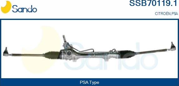 Sando SSB70119.1 - Stūres mehānisms autodraugiem.lv