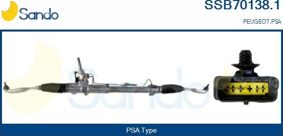 Sando SSB70138.1 - Stūres mehānisms autodraugiem.lv