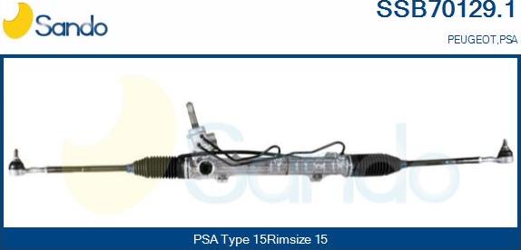 Sando SSB70129.1 - Stūres mehānisms autodraugiem.lv