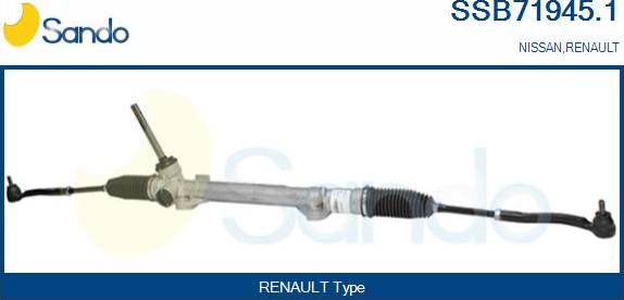 Sando SSB71945.1 - Stūres mehānisms autodraugiem.lv