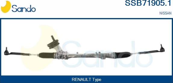 Sando SSB71905.1 - Stūres mehānisms autodraugiem.lv