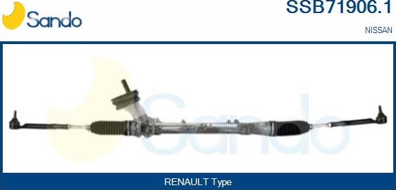 Sando SSB71906.1 - Stūres mehānisms autodraugiem.lv