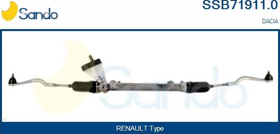 Sando SSB71911.0 - Stūres mehānisms autodraugiem.lv