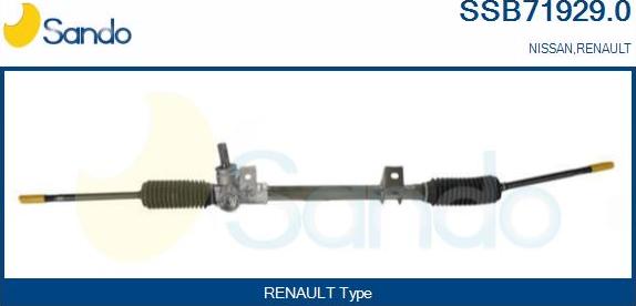 Sando SSB71929.0 - Stūres mehānisms autodraugiem.lv