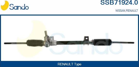 Sando SSB71924.0 - Stūres mehānisms autodraugiem.lv