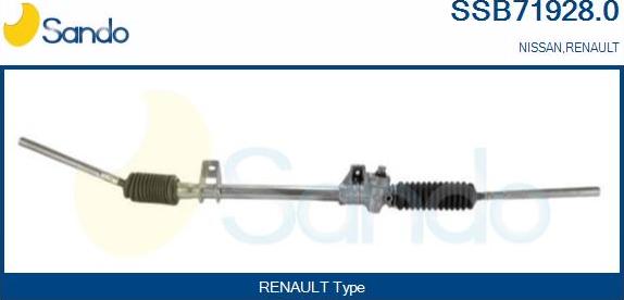 Sando SSB71928.0 - Stūres mehānisms autodraugiem.lv