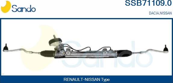 Sando SSB71109.0 - Stūres mehānisms autodraugiem.lv