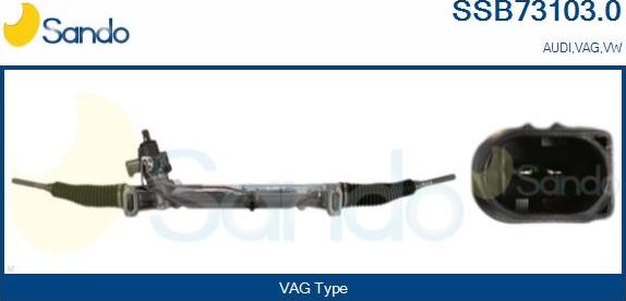 Sando SSB73103.0 - Stūres mehānisms autodraugiem.lv