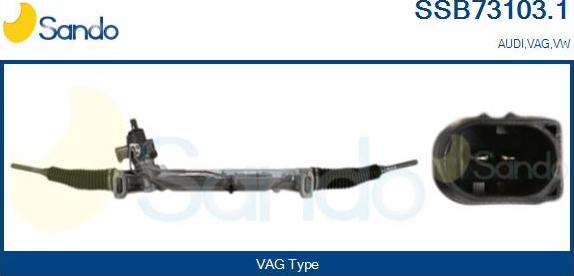 Sando SSB73103.1 - Stūres mehānisms autodraugiem.lv