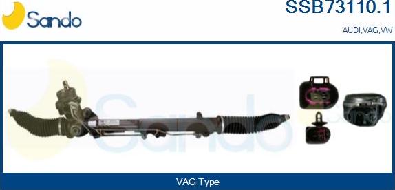 Sando SSB73110.1 - Stūres mehānisms autodraugiem.lv