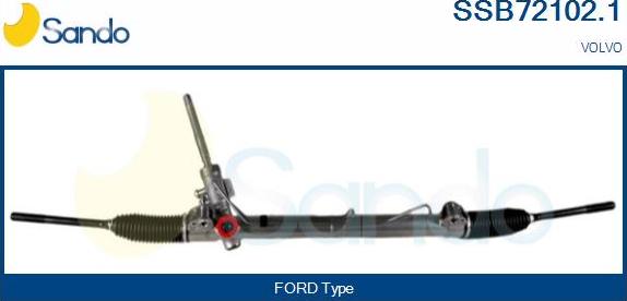 Sando SSB72102.1 - Stūres mehānisms autodraugiem.lv