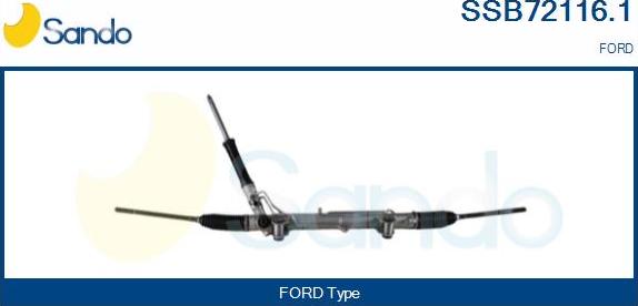 Sando SSB72116.1 - Stūres mehānisms autodraugiem.lv