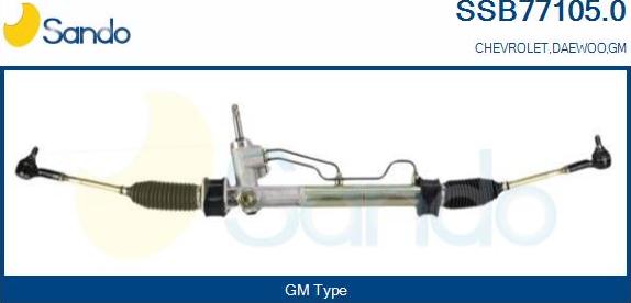 Sando SSB77105.0 - Stūres mehānisms autodraugiem.lv
