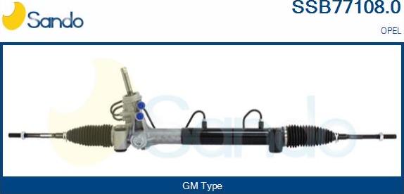 Sando SSB77108.0 - Stūres mehānisms autodraugiem.lv