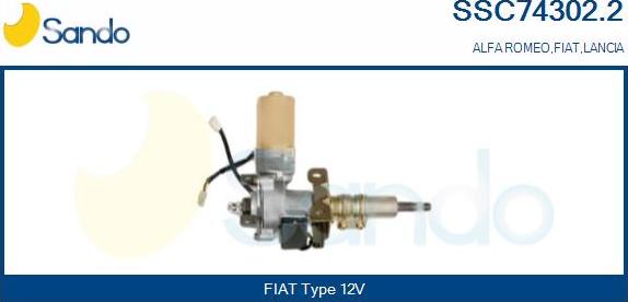 Sando SSC74302.2 - Stūres statne autodraugiem.lv