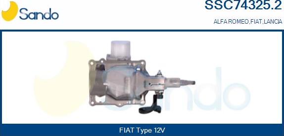 Sando SSC74325.2 - Stūres statne autodraugiem.lv