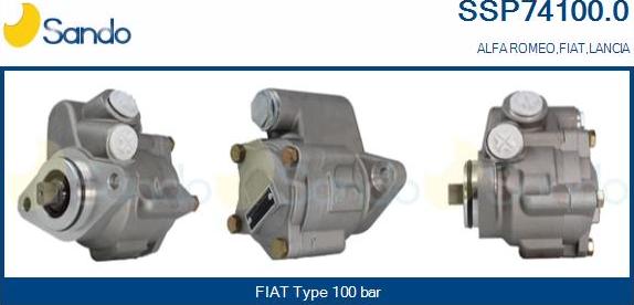 Sando SSP74100.0 - Hidrosūknis, Stūres iekārta autodraugiem.lv