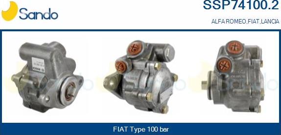 Sando SSP74100.2 - Hidrosūknis, Stūres iekārta autodraugiem.lv