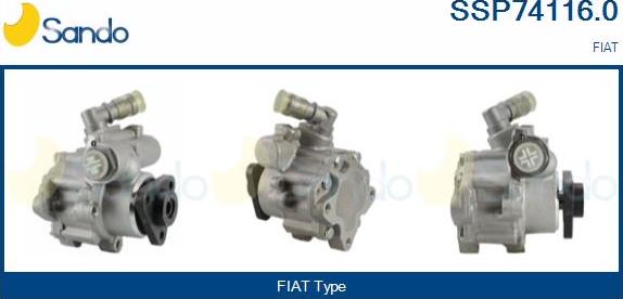 Sando SSP74116.0 - Hidrosūknis, Stūres iekārta autodraugiem.lv