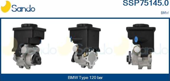 Sando SSP75145.0 - Hidrosūknis, Stūres iekārta autodraugiem.lv