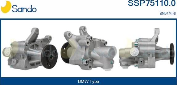 Sando SSP75110.0 - Hidrosūknis, Stūres iekārta autodraugiem.lv