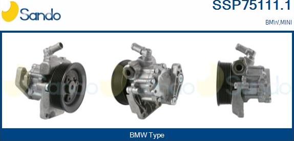 Sando SSP75111.1 - Hidrosūknis, Stūres iekārta autodraugiem.lv