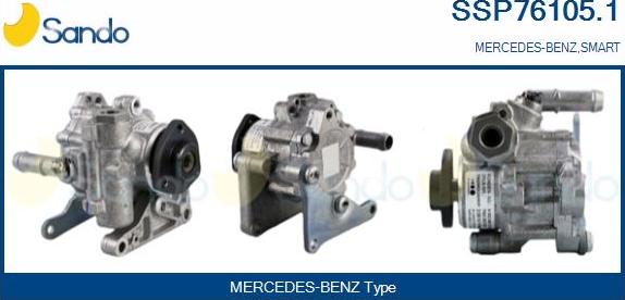 Sando SSP76105.1 - Hidrosūknis, Stūres iekārta autodraugiem.lv