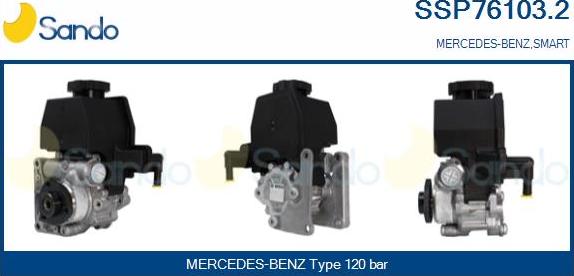 Sando SSP76103.2 - Hidrosūknis, Stūres iekārta autodraugiem.lv