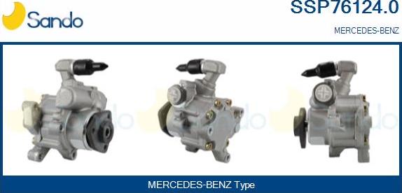 Sando SSP76124.0 - Hidrosūknis, Stūres iekārta autodraugiem.lv