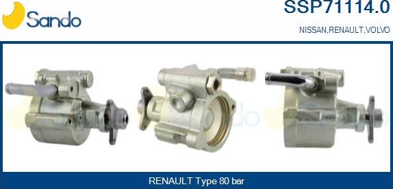 Sando SSP71114.0 - Hidrosūknis, Stūres iekārta autodraugiem.lv