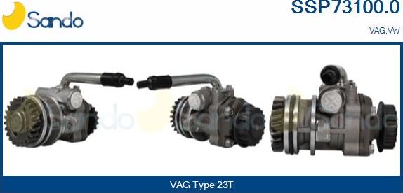 Sando SSP73100.0 - Hidrosūknis, Stūres iekārta autodraugiem.lv