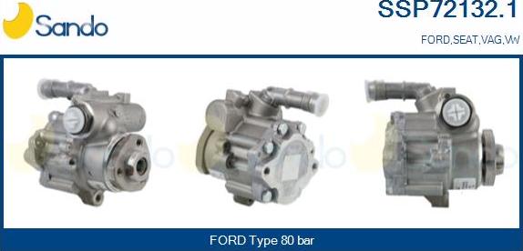 Sando SSP72132.1 - Hidrosūknis, Stūres iekārta autodraugiem.lv