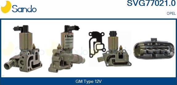 Sando SVG77021.0 - Izpl. gāzu recirkulācijas vārsts autodraugiem.lv