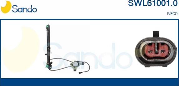 Sando SWL61001.0 - Stikla pacelšanas mehānisms autodraugiem.lv