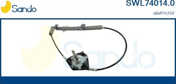 Sando SWL74014.0 - Stikla pacelšanas mehānisms autodraugiem.lv