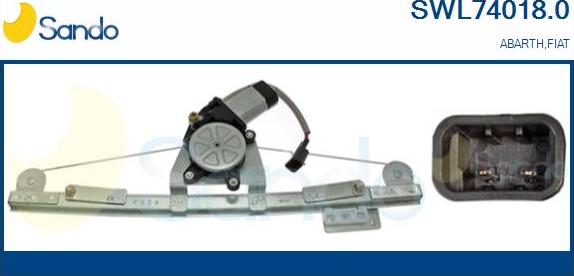 Sando SWL74018.0 - Stikla pacelšanas mehānisms autodraugiem.lv
