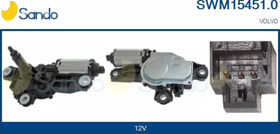 Sando SWM15451.0 - Stikla tīrītāju motors autodraugiem.lv