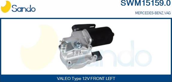 Sando SWM15159.0 - Stikla tīrītāju motors autodraugiem.lv