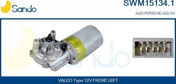 Sando SWM15134.1 - Stikla tīrītāju motors autodraugiem.lv