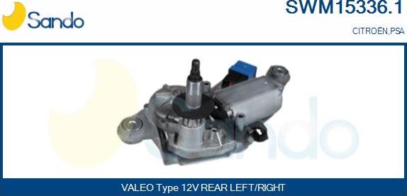 Sando SWM15336.1 - Stikla tīrītāju motors autodraugiem.lv