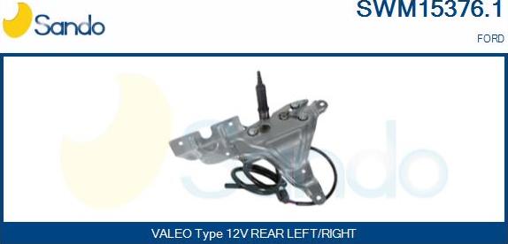 Sando SWM15376.1 - Stikla tīrītāju motors autodraugiem.lv